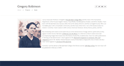 Desktop Screenshot of gregoryscottrobinson.com